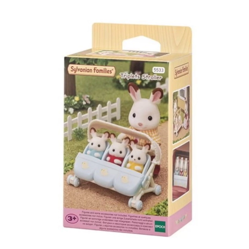 Sylvanian Families Carrinho para Trigêmeos - Epoch 5533 | Shopee Brasil