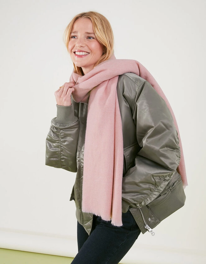 Plain Super-Soft Blanket Scarf Pink | Scarves | Accessorize UK