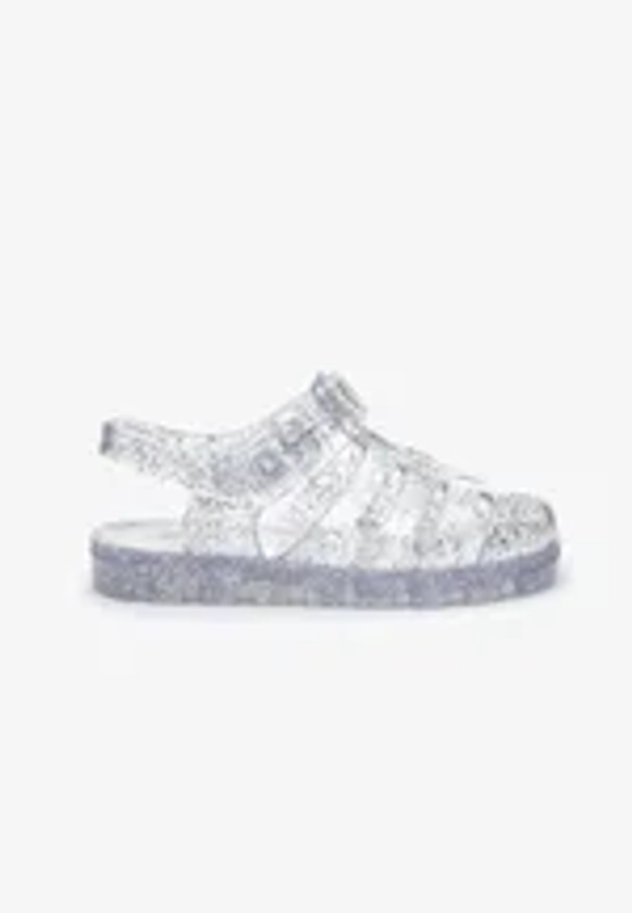 Next JELLY SANDALS - Sandales de bain - silver glitter/argenté - ZALANDO.FR