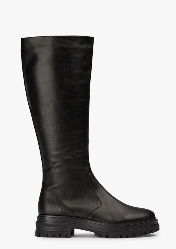 Wanda Black Venice Calf Boots | Boots | Tony Bianco USA