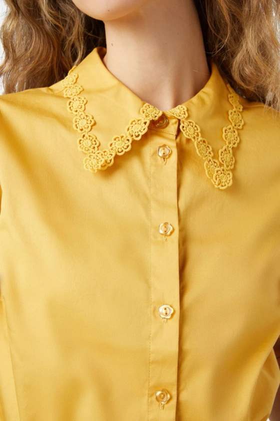 Lacey Flower Blouse
