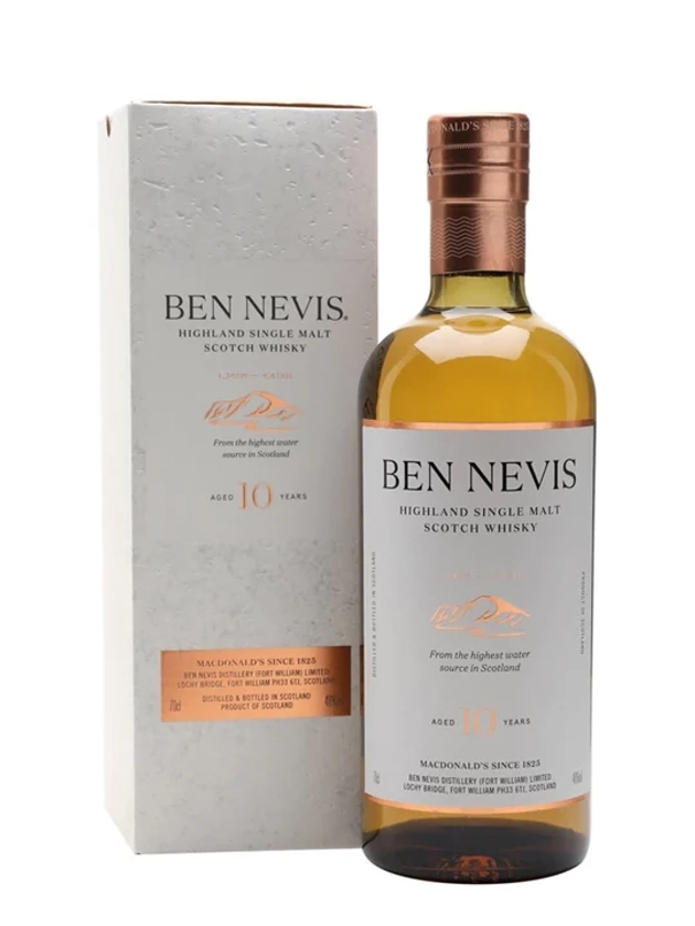 Ben Nevis 10 Year Old Scotch Whisky : The Whisky Exchange