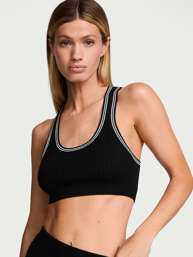 Buy Luxe Cable-Knit Bralette - Order Tops online 1124931300 - Victoria's Secret 