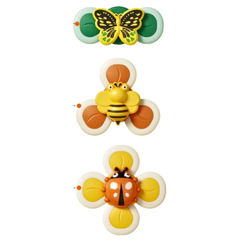 Tumama - Bath Toy Spin Set Of 3