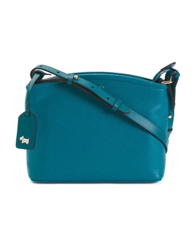 Leather Bridgewater Small Zip Top Crossbody | Handbags | Marshalls