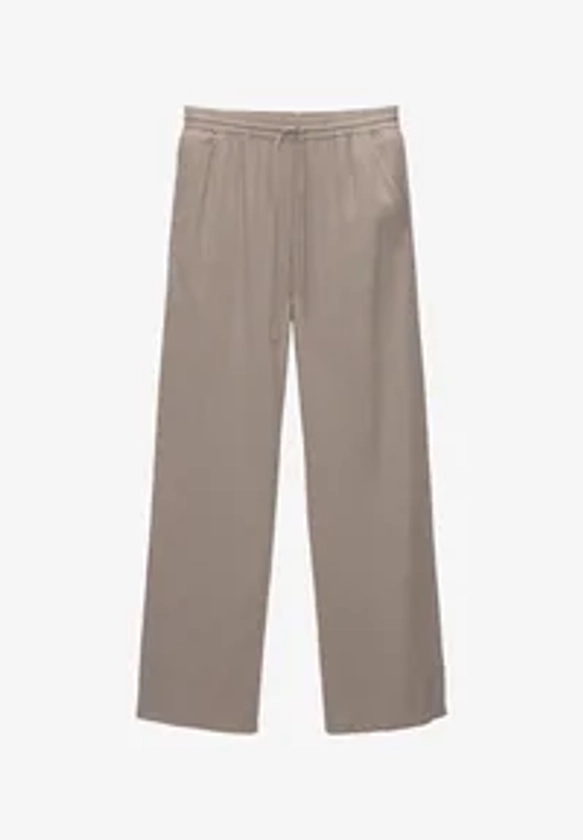 PULL&BEAR Pantalon classique - stone/gris - ZALANDO.BE