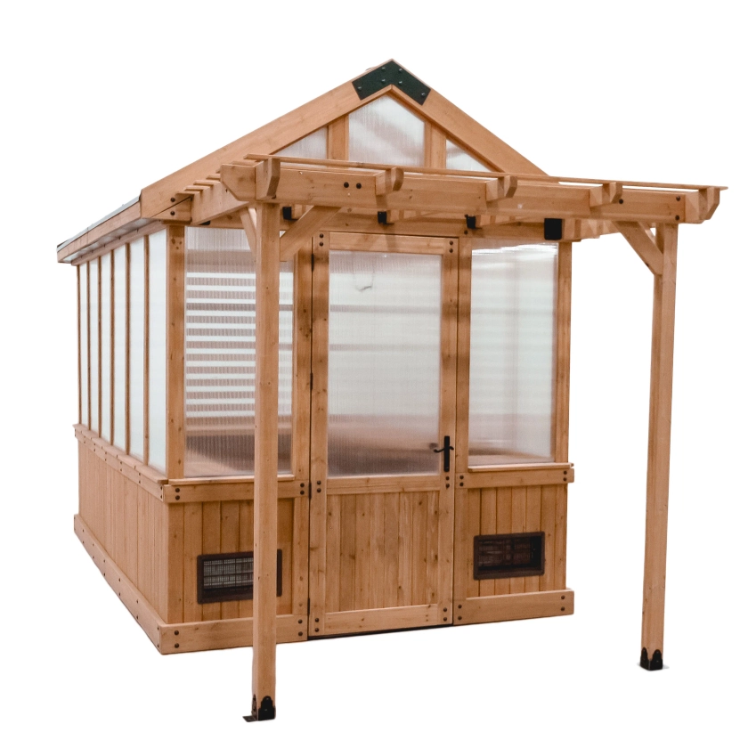 Backyard Discovery 12 x 7 Bellerose Traditional Greenhouse & Reviews | Wayfair