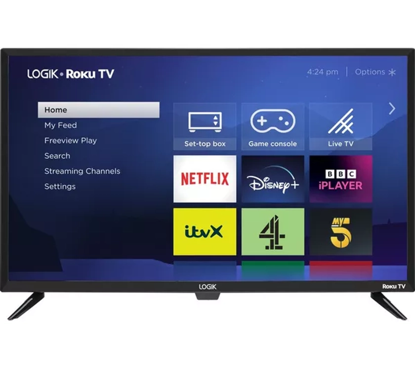 Buy LOGIK L32RHE23 Roku TV 32" Smart HD Ready HDR LED TV | Currys