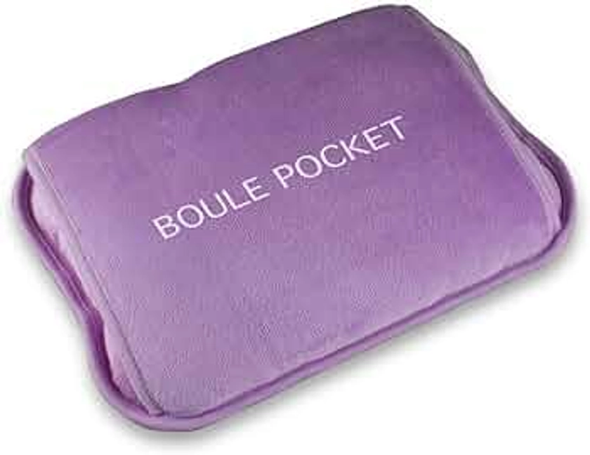 MACOM Enjoy & Relax 920 Boule Pocket Ultramorbida Ricaricabile Senza Filo con Tasca per Le Mani, Lilla
