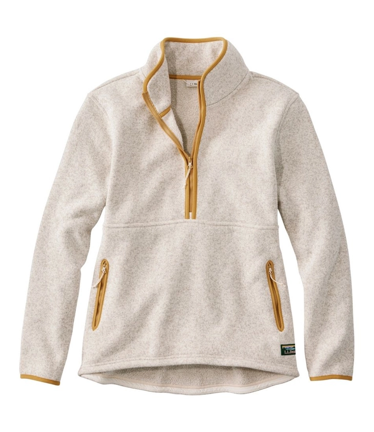 Women's L.L.Bean Sweater Fleece Half-Zip Pullover | Sweatshirts & Fleece at L.L.Bean