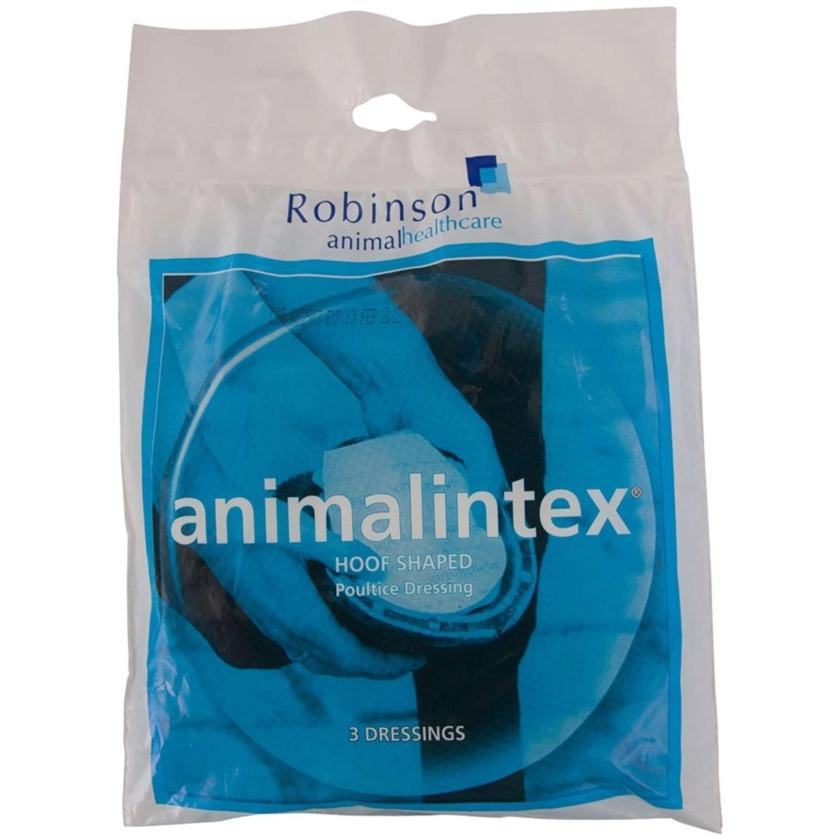 Robinson Animalintex Forme de Sabot Blanc