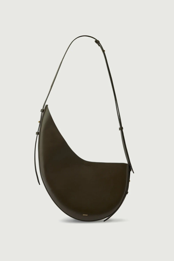 Sac Winona - Kaki - Cuir - Femme