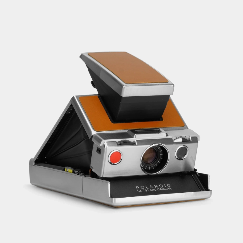 Polaroid SX-70 Original Chrome Instant Camera