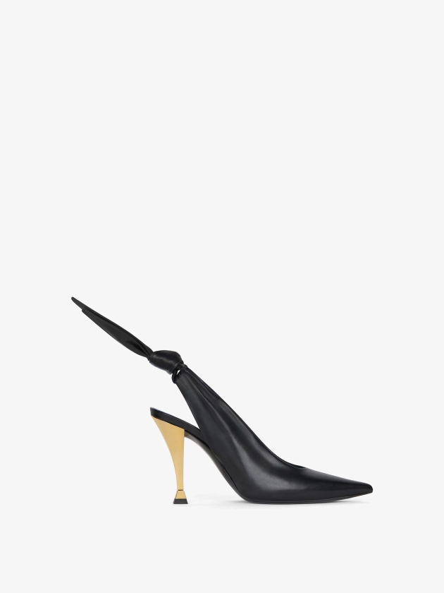 Escarpins Beauw en cuir nappa - noir/dore | GIVENCHY FR