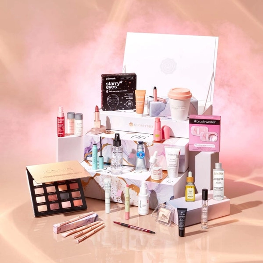 Calendrier de l'Avent GLOSSYBOX 2024 - Valeur 668€