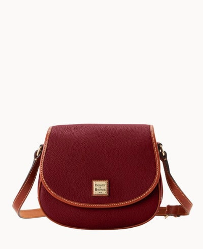 Dooney & Bourke Pebble Grain Saddle Bag