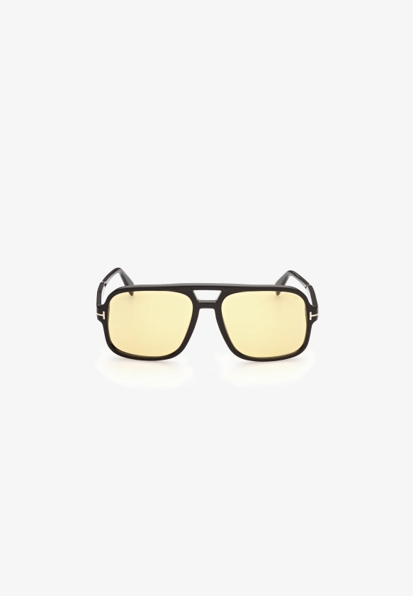 FALCONER-02 - Sunglasses - nero marrone