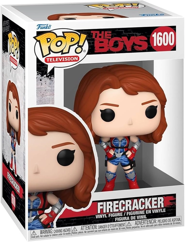 Funko Pop! TV: the Boys - Firecracker - Collectable Vinyl Figure - Gift Idea - Official Merchandise - Toys for Kids & Adults - TV Fans - Model Figure for Collectors and Display : Amazon.co.uk: Toys & Games