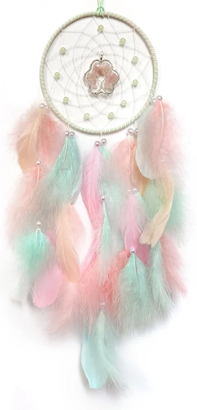 Donko Dream Catcher Crystal Dream Catchers for Bedroom Large Dream Catchers for Wall Hanging for Women Adult Bedroom Wall Decor