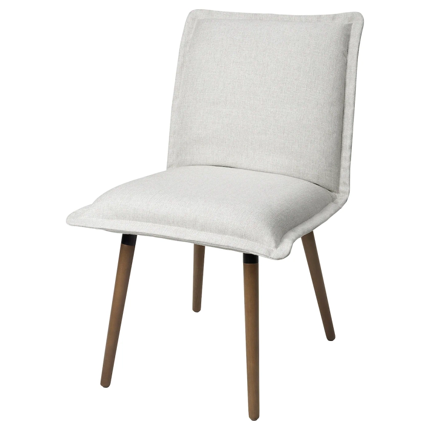 KLINTEN chaise, brun/Kilanda beige clair - IKEA