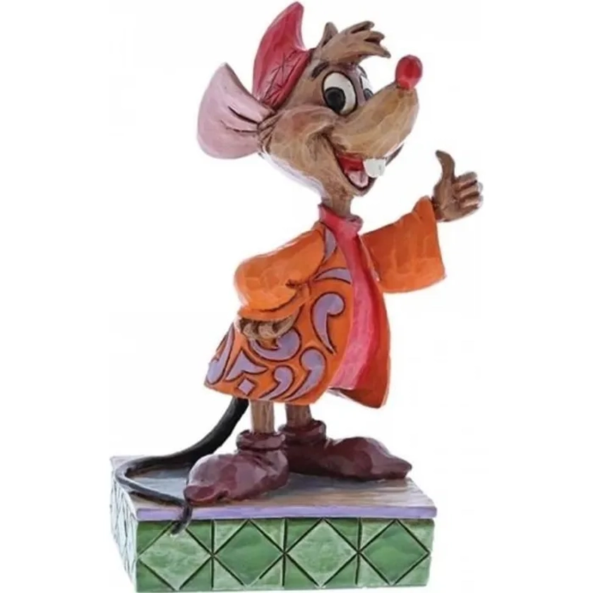 Figurine Jack - Cendrillon Disney Traditions Jim Shore - Orange - Licence: Cendrillon