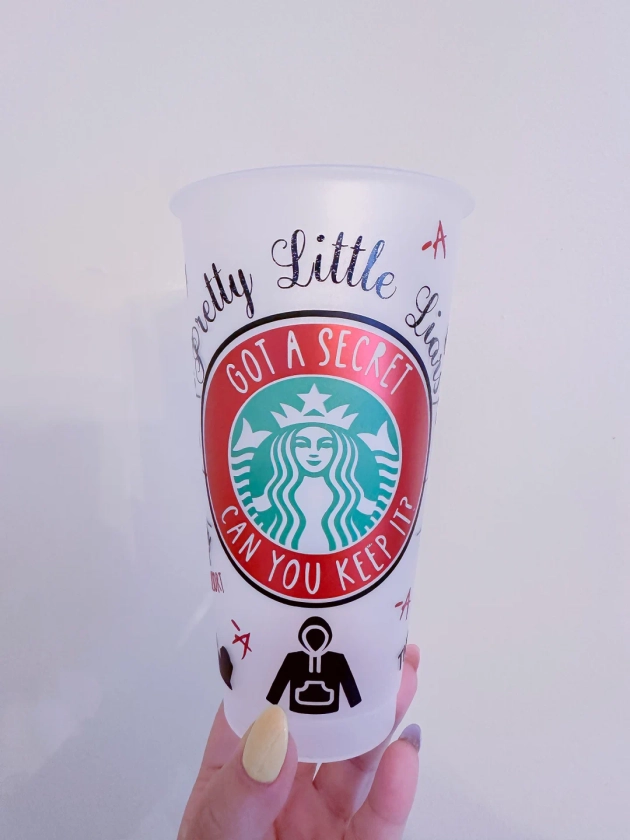 Jolie tasse menteuse Starbucks/tasse Pretty Little liars/PLL