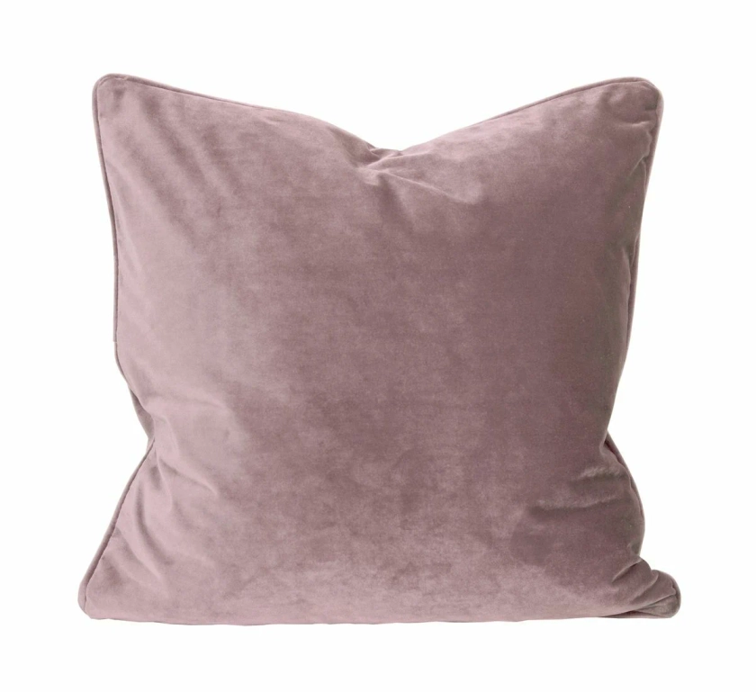 Svanefors Elise samettityynynpäällinen 45x45 cm vaalea pinkki