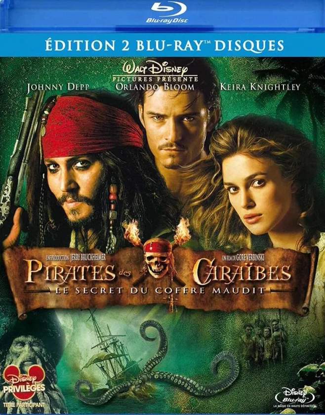 Pirates des Caraïbes : Le Secret du Coffre maudit [Blu-Ray]