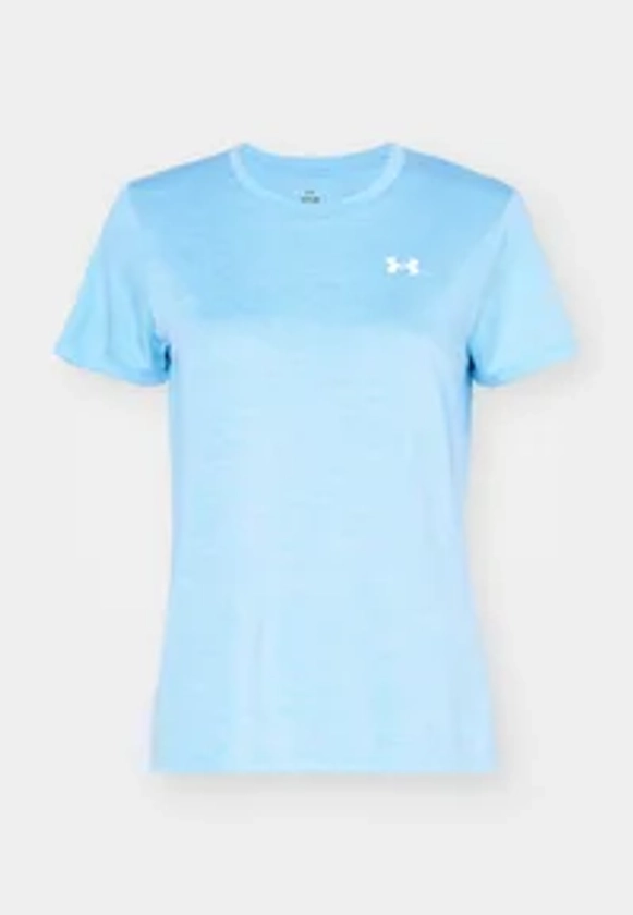 Under Armour TECH TWIST - T-shirt basique - horizon blue/white/bleu - ZALANDO.FR