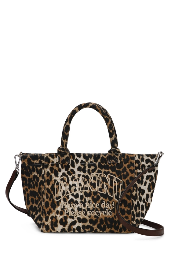 Leopard Small Shopper