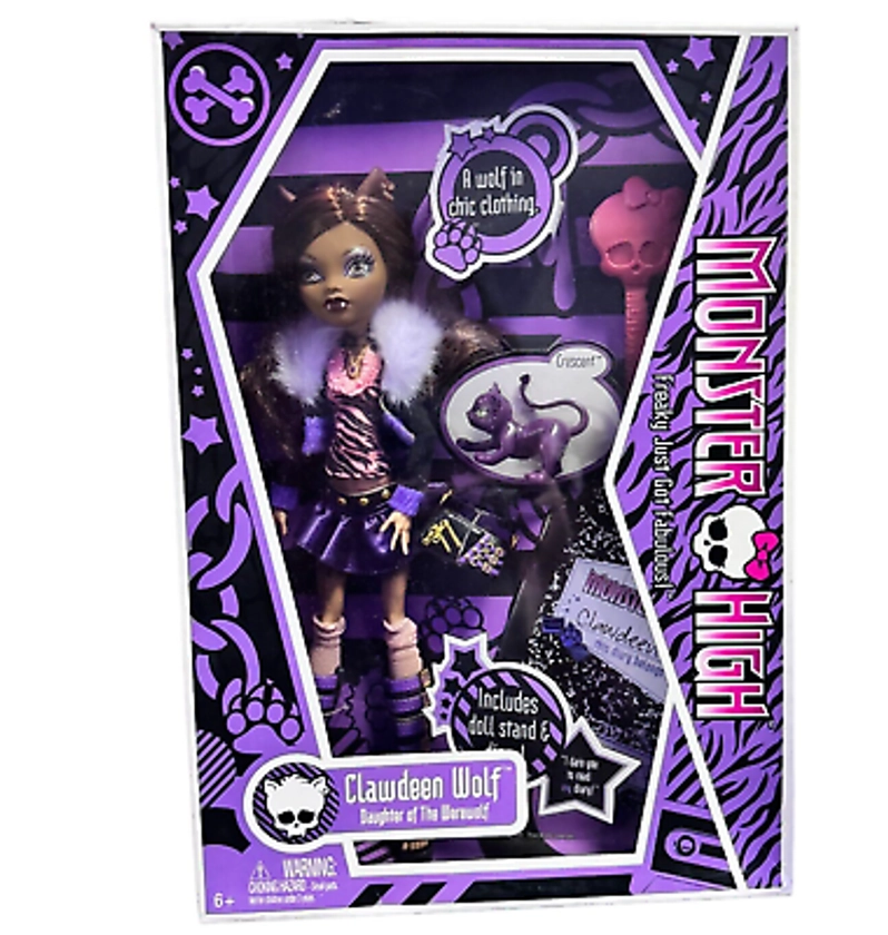 Monster High Doll Clawdeen Wolf First Wave 2009 | eBay