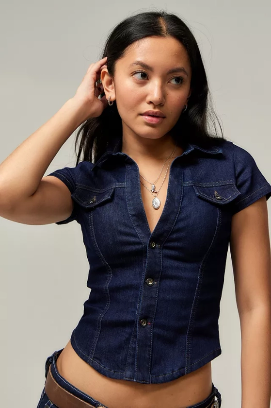 BDG Polly Denim Shirt