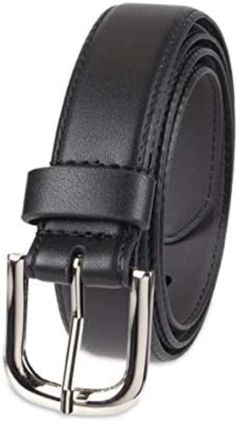 Amazon Essentials Women's Casual Skinny Jean Belt with Single Prong Buckle