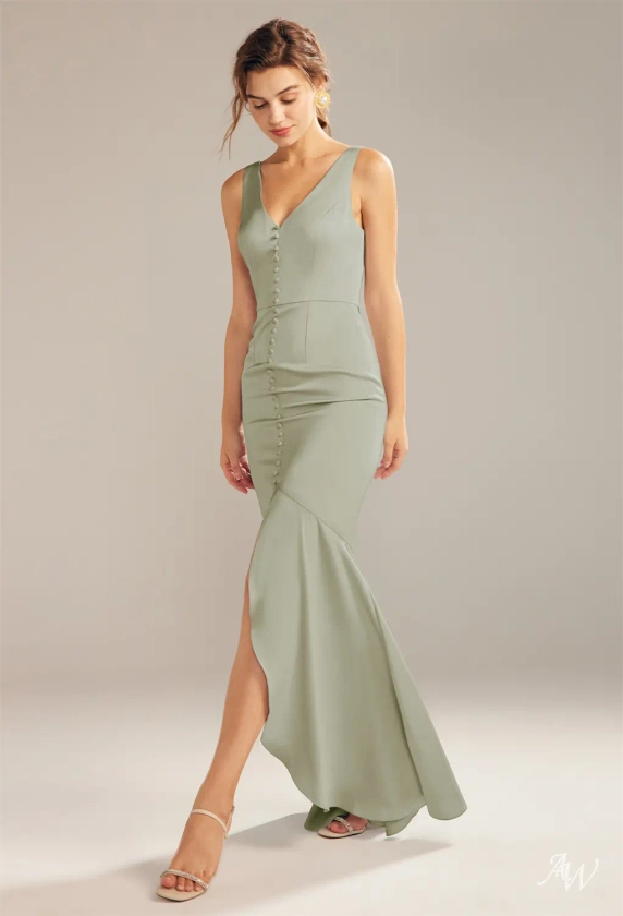 AW Adagio Dress, Champagne AW Bridal | AW Bridal