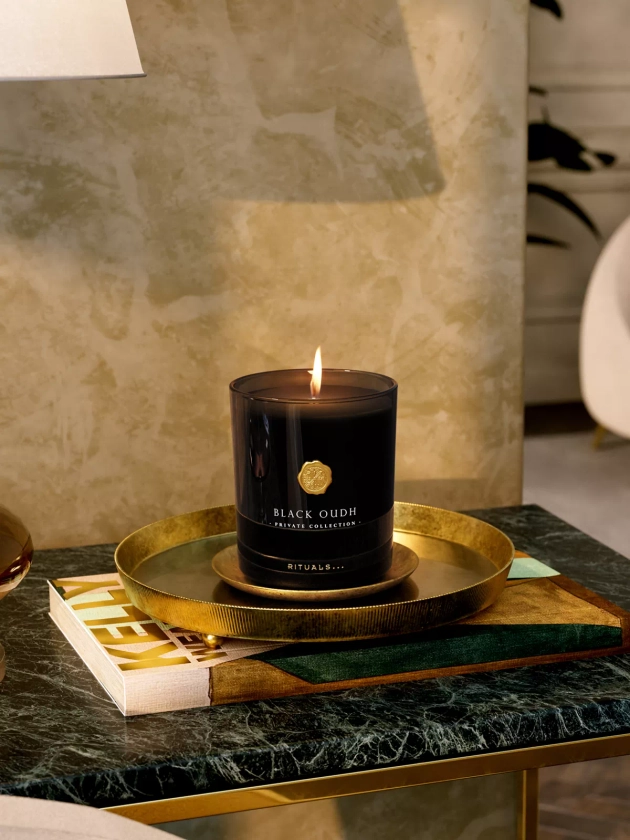 Black Oudh Scented Candle 360g