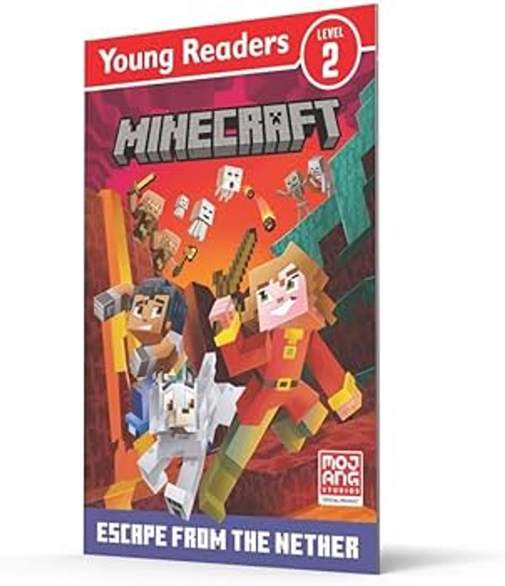 Minecraft Young Readers: Escape from the Nether!: Get your kids into reading with this new official adventure for young, struggling or reluctant readers