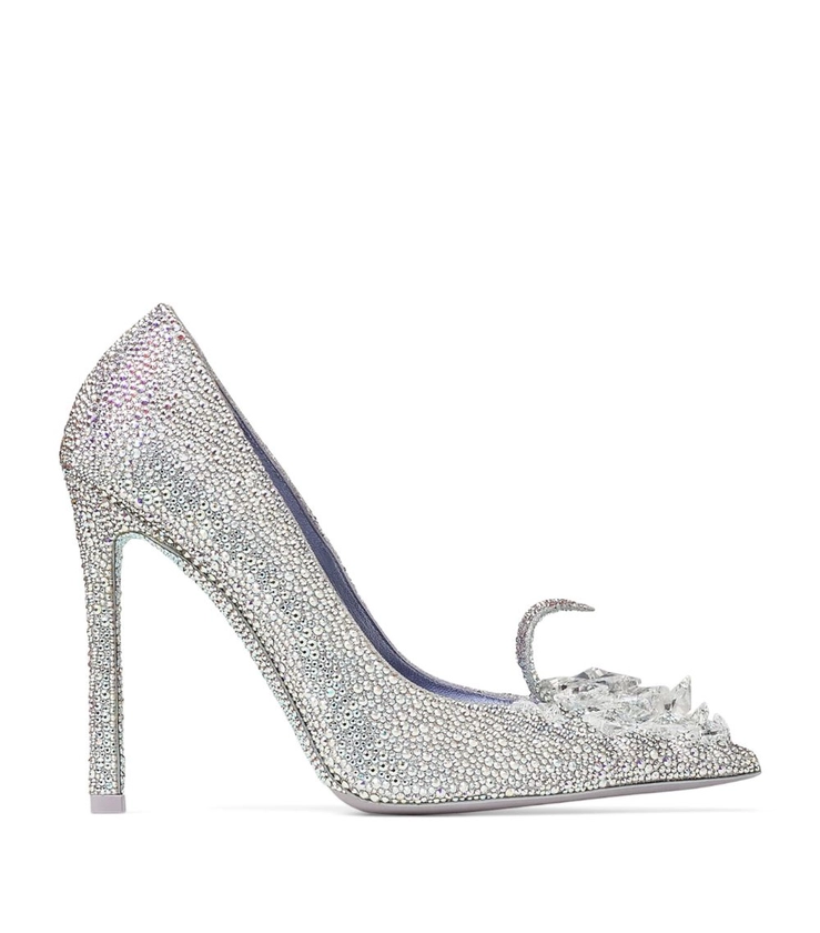 Womens Jimmy Choo multi EXCLUSIVE Crystal Slipper 110 Pumps | Harrods # {CountryCode}