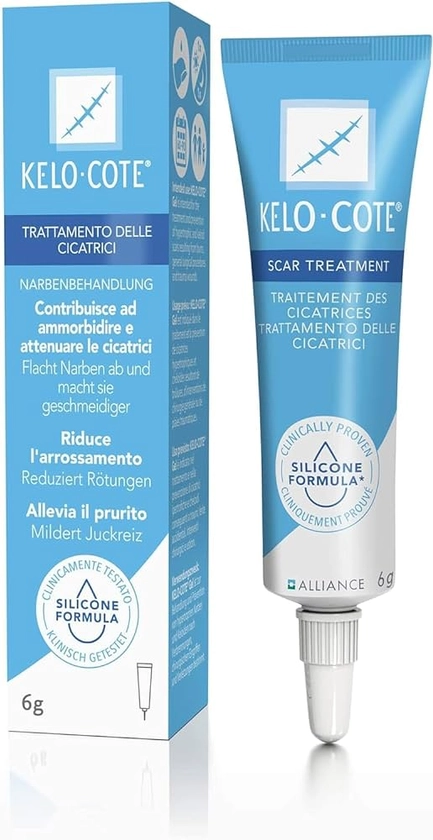 KELO-COTE Silicone Scar Gel, 6g : Amazon.co.uk: Health & Personal Care
