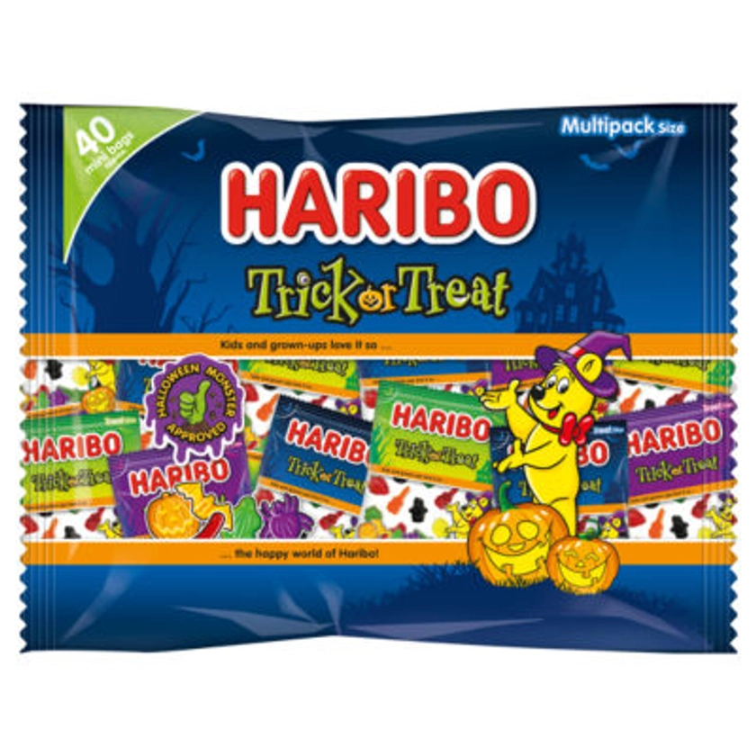 Haribo Trick or Treat 40 Spooky Mi?ni Bags - ASDA Groceries