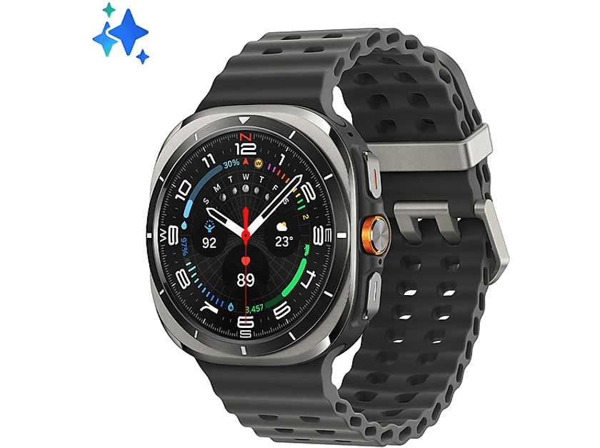 SAMSUNG Galaxy WatchUltra 4G 47mm, Super AMOLED, TITANIUM SILVER | MediaWorld