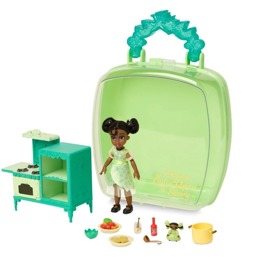 Tiana Disney Once Upon a Story Mini Doll Playset – The Princess and the Frog – 5'' | Disney Store