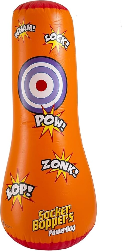 Amazon.com: Big Time Toys Socker Bopper Power Bag Standing Inflatable Punching Bag for Kids, Box, Bop, Punch, Great Tool for Agility-Balance-Coordination-Athletic Development, in or Outdoor Active Play : Grocery & Gourmet Food