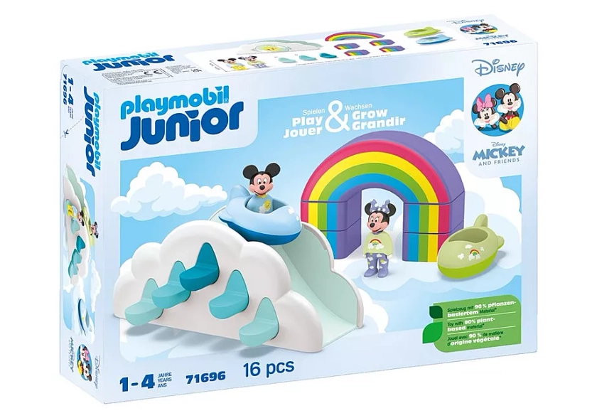 Junior & Disney : Maison des nuages de Mickey et Minnie - 71696 | PLAYMOBIL®