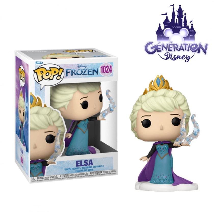 FUNKO POP Princesse Elsa - Ultimate princess - 1024