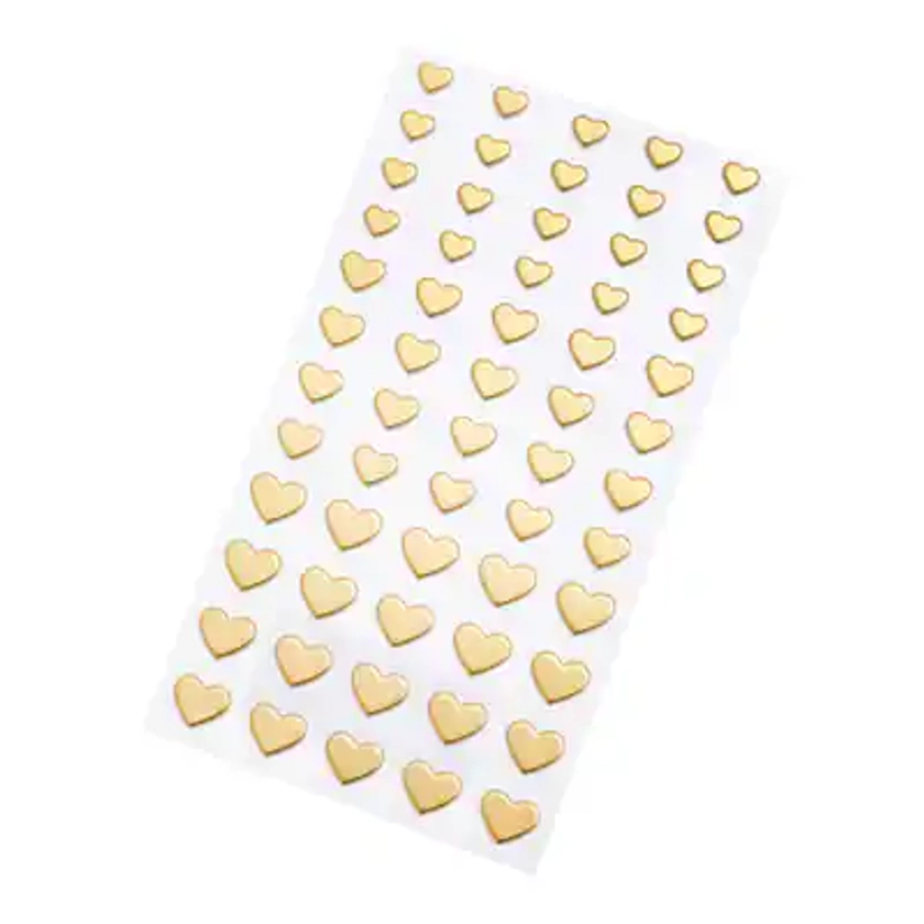 Gold Puffy Heart Stickers by Recollections™ | Michaels