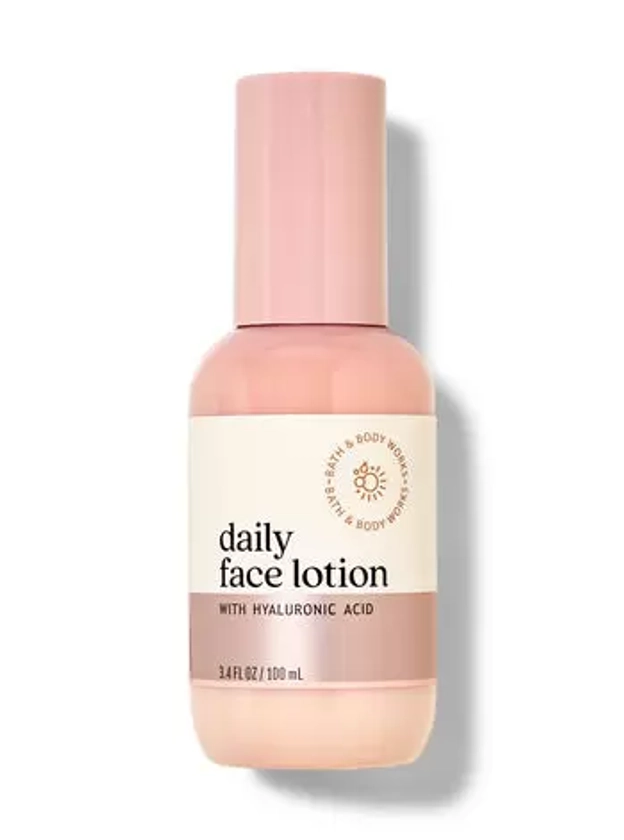 Daily Face Lotion

With Hyaluronic Acid