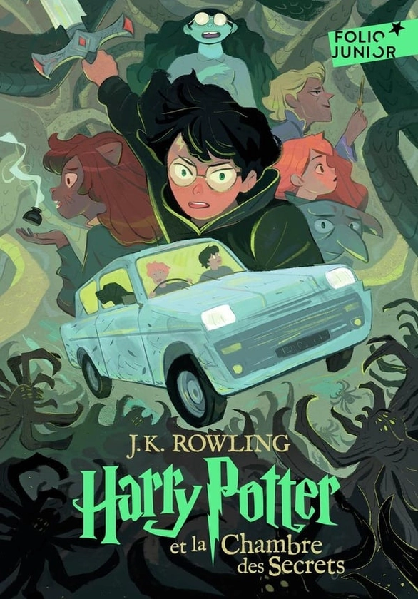 Harry Potter Tome 2 : Harry Potter et la chambre des secrets : J. K. Rowling - 2075187592 - Romans pour enfants dès 9 ans - Livres pour enfants dès 9 ans | Cultura