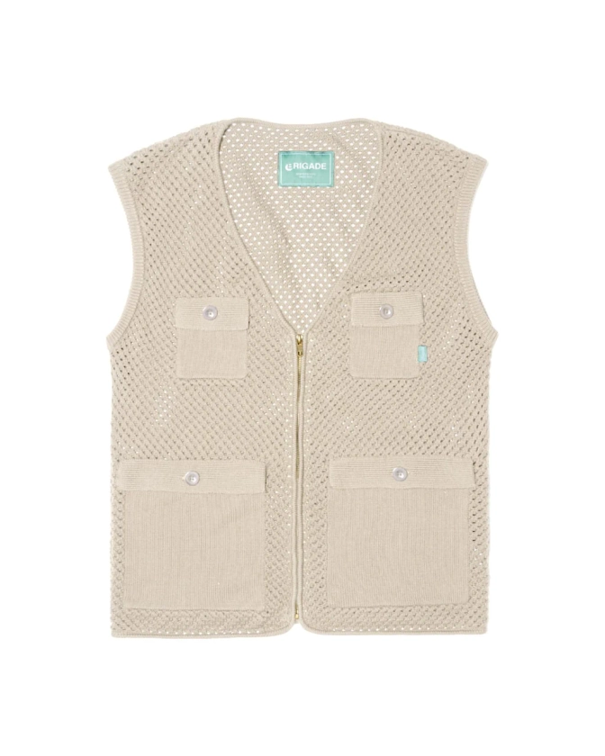 Mesh Knit Utility Vest – Brigade USA