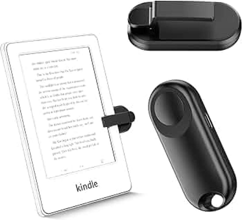 RF Remote Control Page Turner for Kindle Paperwhite Accessories Ipad Reading Kobo Surface Comics/Novels Tablets Android Taking Photos Camera Video Recording Remote Triggers