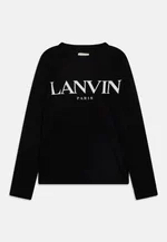 Lanvin T-shirt à manches longues - black/noir - ZALANDO.FR